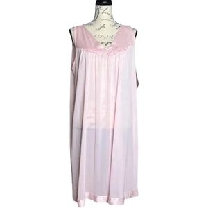 Vintage Vassarette 90s New Old Stock Pink Pastel Sleepwear w/Tags
